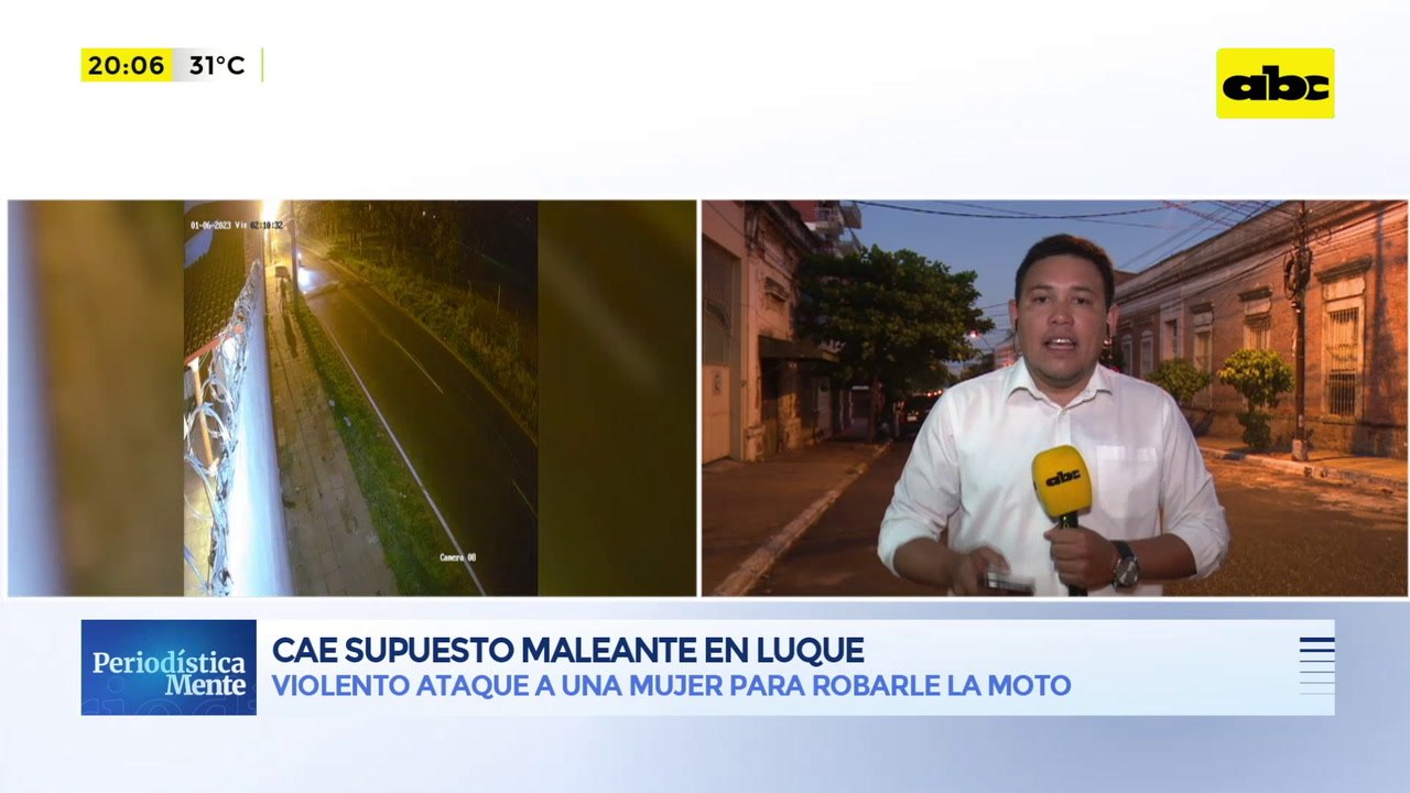 Cae supuesto maleante en Luque
