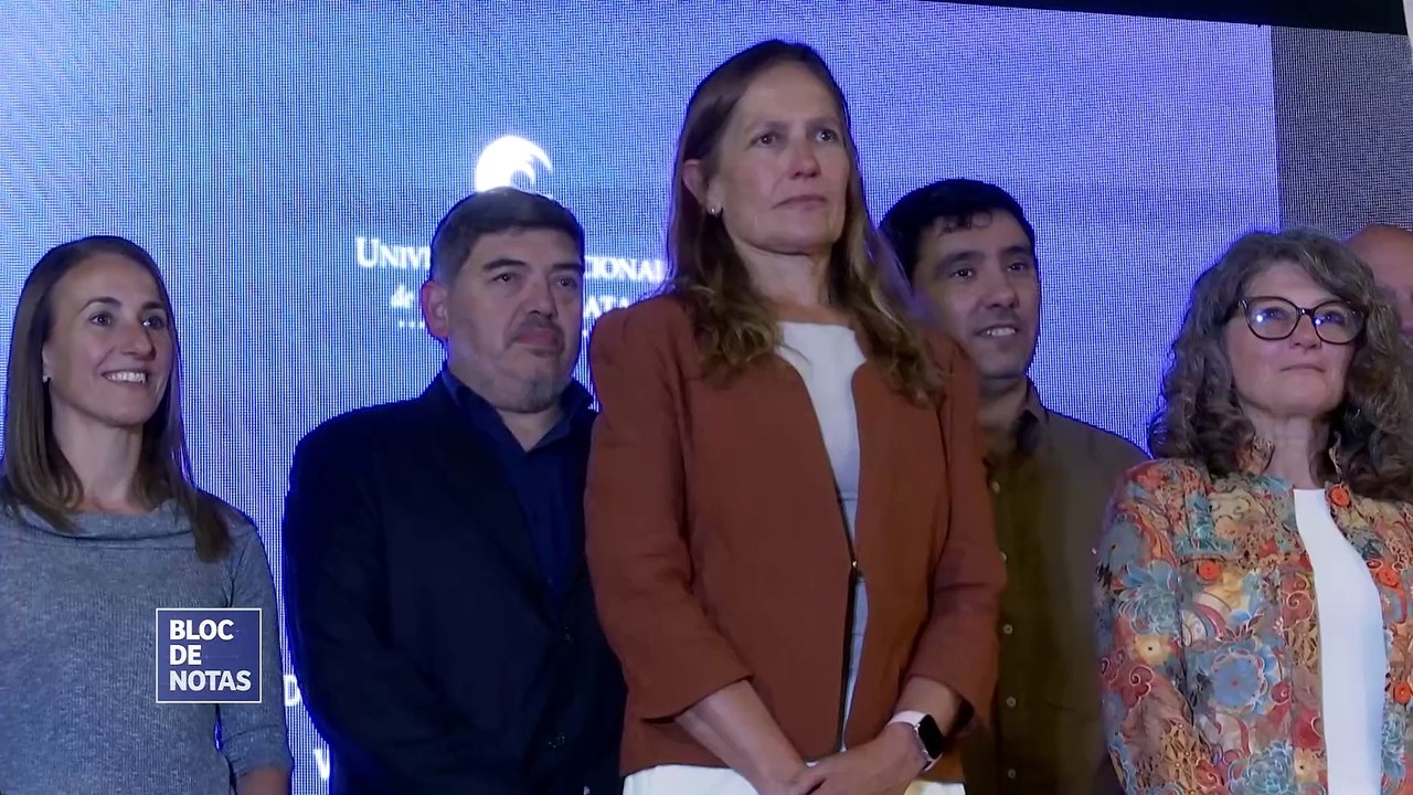 Acto Asunción nuevas autoridades UNMDP - Mónica Mabel Biasone y Marina Sánchez Herrero