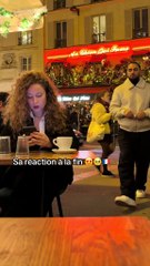 She wasn't expecting it, poor thing 🥺😍