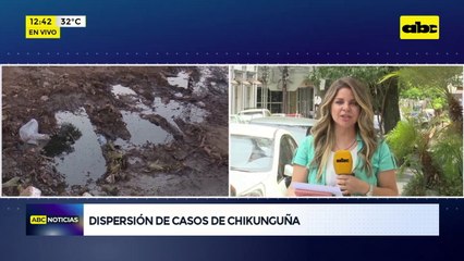 Dispersión de casos de chikungunya