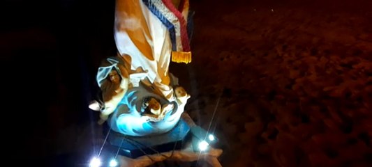 Pobladores de San Bernardino bendicen el lago Ypacarai