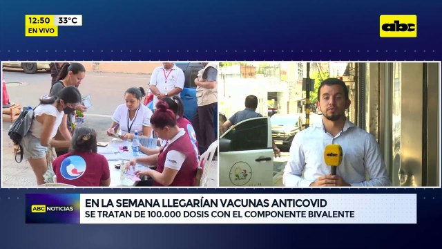 En la semana llegarían vacunas Anticovid