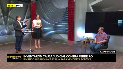 Inventaron causa judicial contra Ferreiro