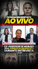 Ex-assessor de Moraes deixa jornalistas sem resposta durante entrevista