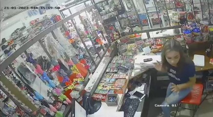 Así Dos Ladrones Se Robaron Dinero De Un Comercio En Pedro Juan Caballero