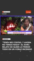 Una familia lo perdió todo en un voraz incendio y ahora necesita de nuestra ayuda.