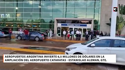 Anunciaron obras por 6.5 millones de dólares para ampliar el aeropuerto internacional Cataratas