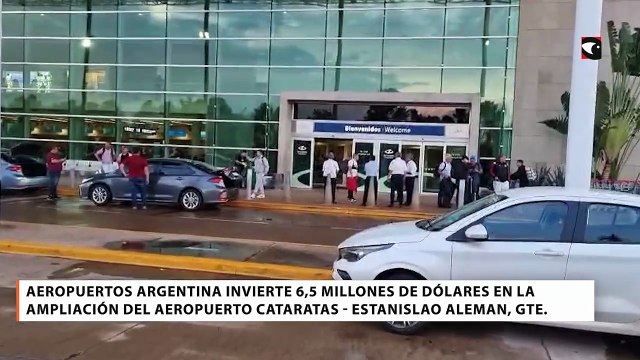 Anunciaron obras por 6.5 millones de dólares para ampliar el aeropuerto internacional Cataratas