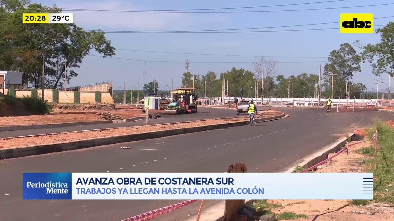Avanza obra de costanera sur