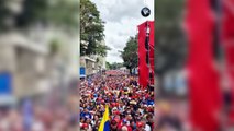 Caracas salió a la calle frente al despliegue militar de Estados Unidos