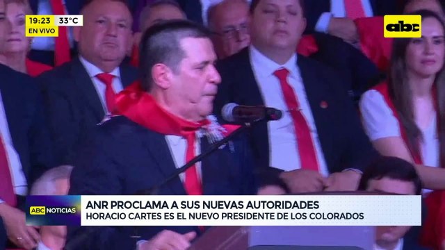 Proclaman a Cartes presidente de la ANR