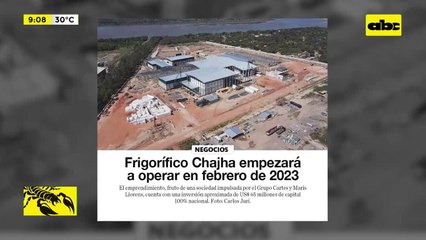 Empresas del Grupo Cartes: Frigorífico Chajha, una de las sancionadas