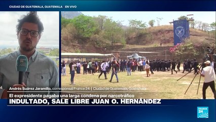 Honduras: expresidente Orlando Hernández, condenado por narcotráfico, libre tras indulto de Trump