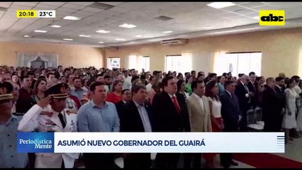 Asumió nuevo gobernador del Guairá