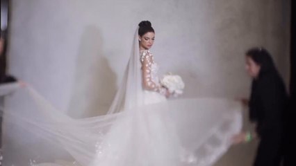 Difunden nuevas imágenes del casamiento de Nadia Ferreira y Marc Anthony