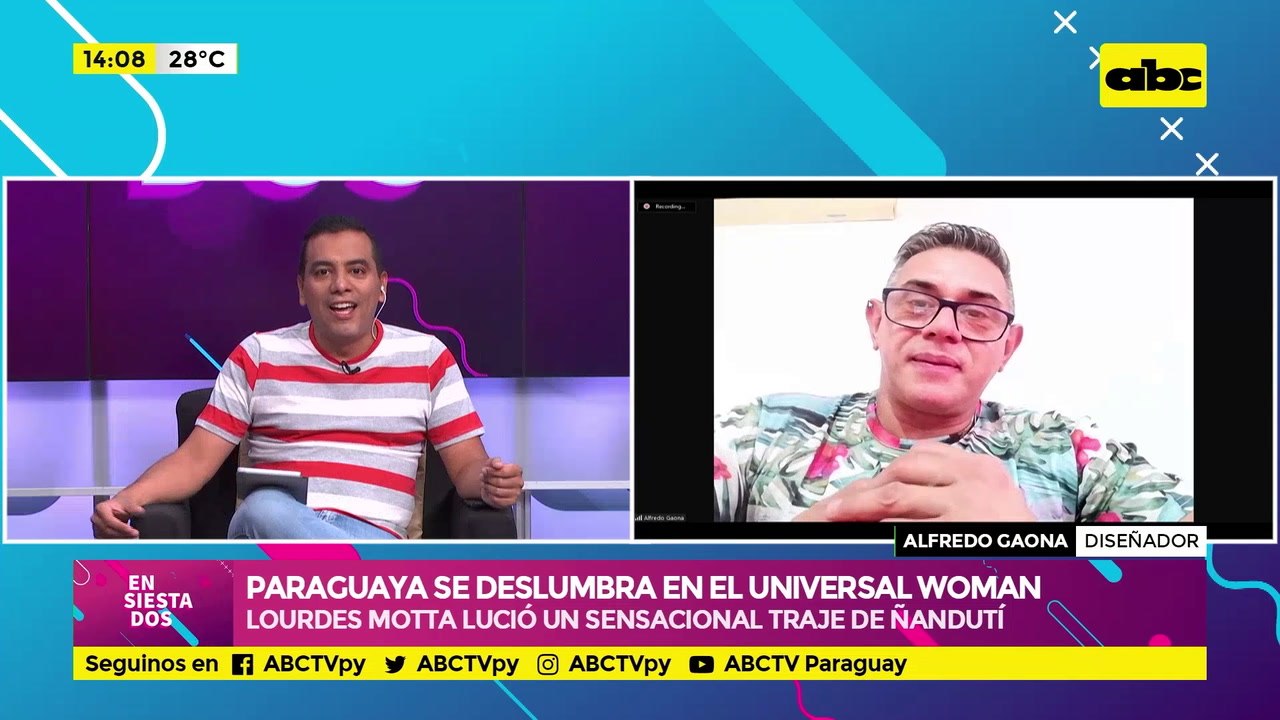 Paraguaya se deslumbra en el Universal Woman