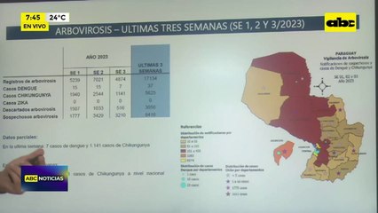 Casi 8.000 casos de chikungunya