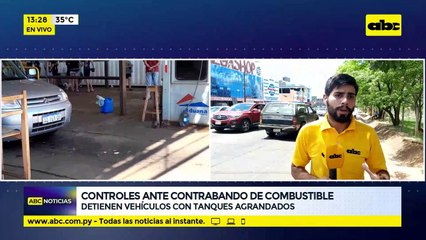 Controles ante contrabando de combustible