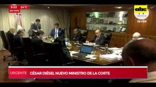 César Diesel, nuevo presidente de la Corte Suprema de Justicia
