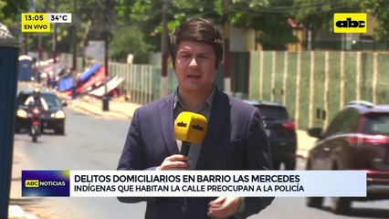 Delitos domiciliarios en Barrio Las Mercedes