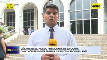 César Diesel, nuevo presidente de la Corte