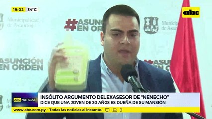 Insólito argumento del exasesor de ‘’Nenecho’'