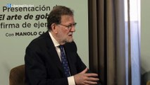 Rajoy recuerda que al Gobierno 