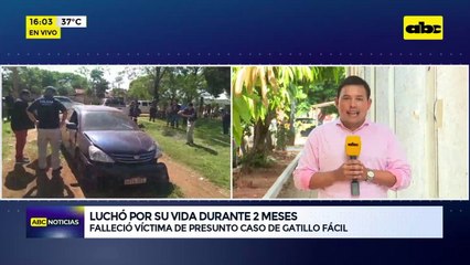 Muere víctima de presunto gatillo fácil