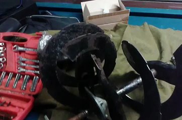 Snowblower housing repair MTD E610E part 3