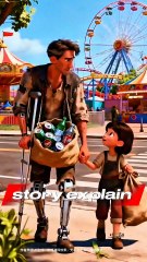 Poor Father and his disable daughter 😭