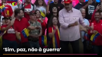 Maduro dança ao som de remix de fala sobre paz e volta a cobrar fim de sanções dos EUA