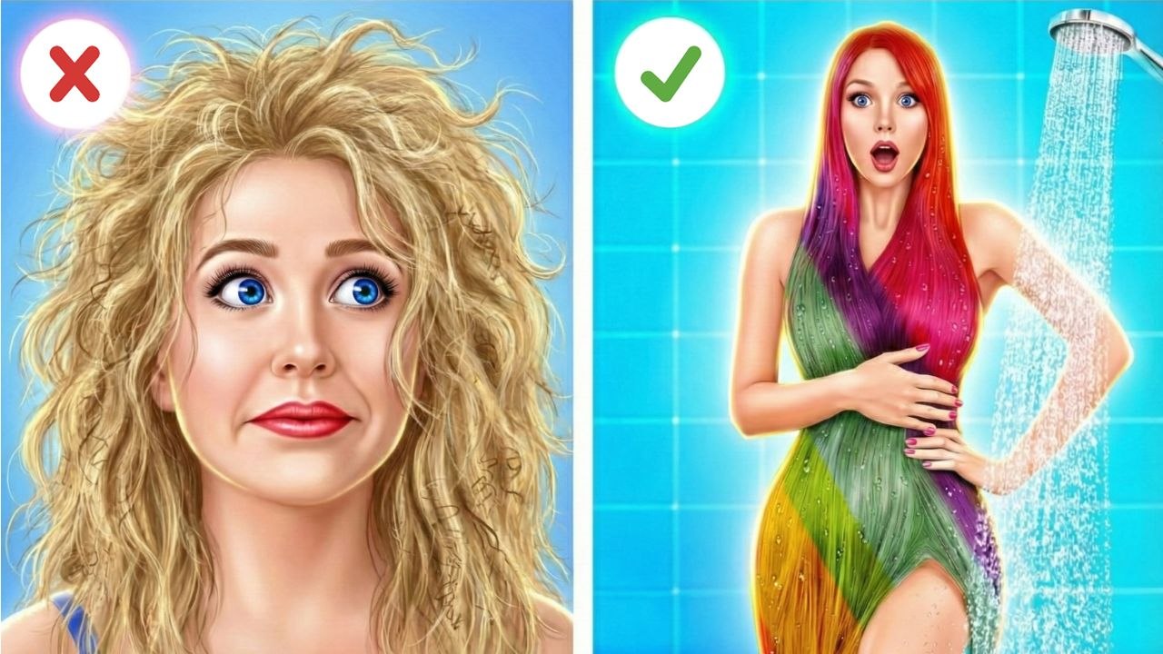 PROBLÈMES Folles De Filles Avec DES CHEVEUX SUPER LONGS ! Luttes De Beauté avec La La Life