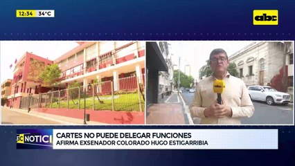 Cartes no puede delegar funciones