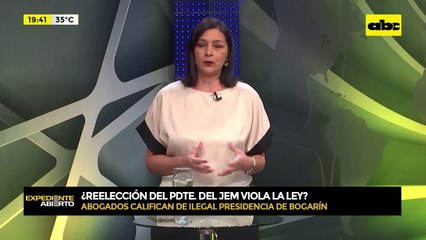 Abogados califican de ilegal presidencia de Bogarín