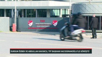 Galatasaray Başkanı Dursun Özbek ve Abdullah Kavukcu Riva'ya geldi