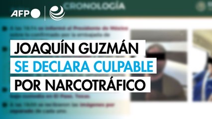Joaquín Guzmán, hijo del "Chapo", se declara culpable de narcotráfico en EU