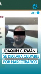 Joaquín Guzmán, hijo del "Chapo", se declara culpable de narcotráfico en EU