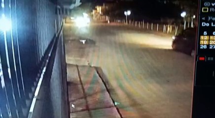 Motociclistas provocan incendio intencional