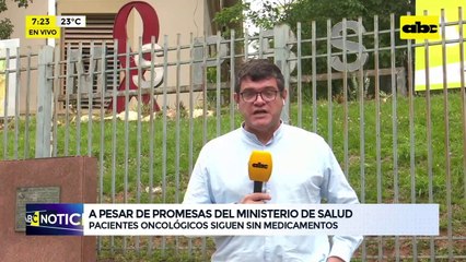 Pacientes oncológicos siguen sin medicamentos