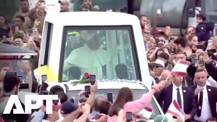 WATCH | Pope Leo Greets Worshippers as War-Weary Beirut Gathers for Waterfront Mass | APT