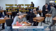 Hechos llamativos durante examen anulado por el Consejo de la Magistratura  a candidatos a ministro de Corte