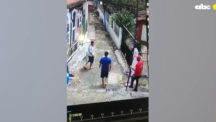 Vecino frustra intento de asalto en la Chacarita