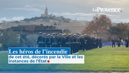 Les héros de l’incendie de cet été, décorés par la Ville et les instances de l’État