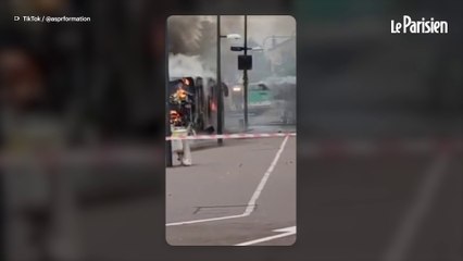Neuilly-Plaisance : des voyageurs évacués d’un bus RATP en feu