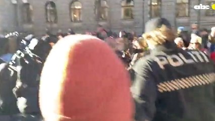 La policía noruega arrestó a la activista Greta Thunberg