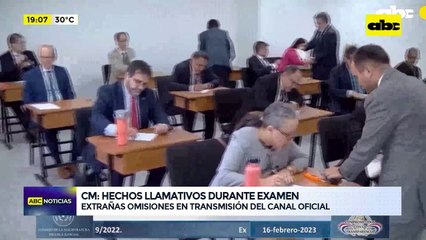Cm Hechos Llamativos Durante El Examen