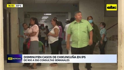 Video: disminuyen casos de chikunguña en IPS