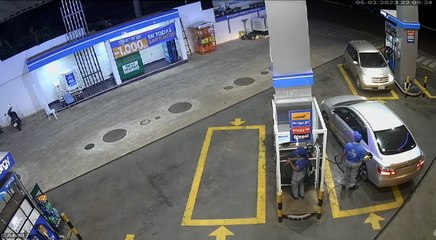 Cargó combustible y se fue sin pagar