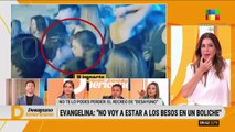 Evangelina Anderson contó la verdad del polémico video con Ian Lucas a los besos en un boliche