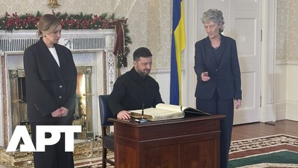 Zelensky Welcomed by Ireland’s Connolly as Kyiv Strengthens Ties on First Official Visit | APT